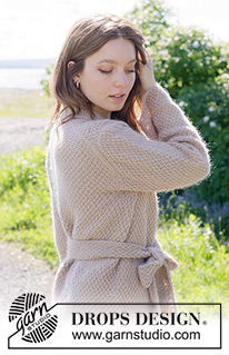 Blush Pearl Jacket / DROPS 272-15 - Free knitting patterns by