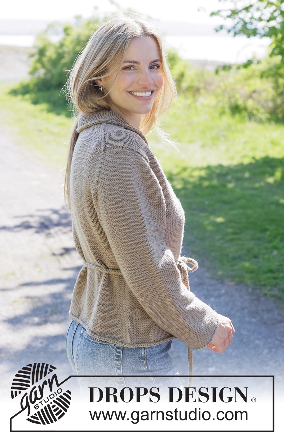 Coffee Bliss Jacket / DROPS 272-44 - Free knitting patterns by