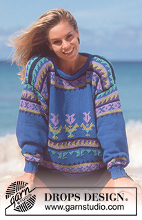 Free knitting and crochet patterns / DROPS 29-23