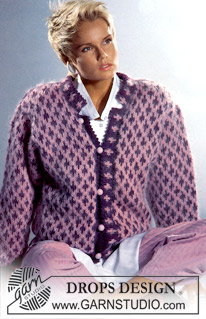 DROPS 3-16 - DROPS jacket in “Karisma Superwash” and “Vienna”. Size S – L