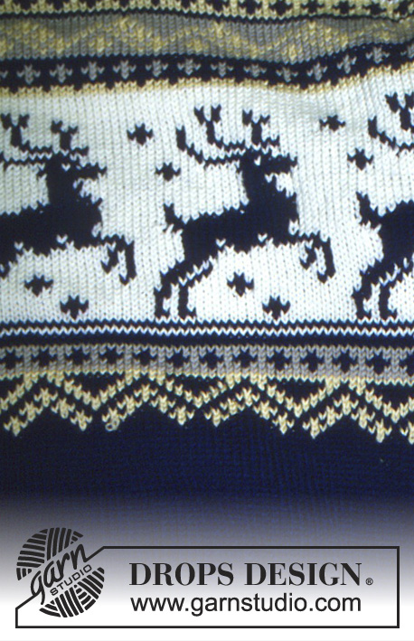 Essential Winter / DROPS 32-10 - DROPS genser og lue til herre i Karisma med nordisk Reinsdyr