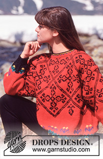 Throwback Oppskrifter Nordisk stil / DROPS 32-18