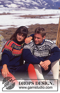 Throwback Oppskrifter Nordisk stil / DROPS 32-5