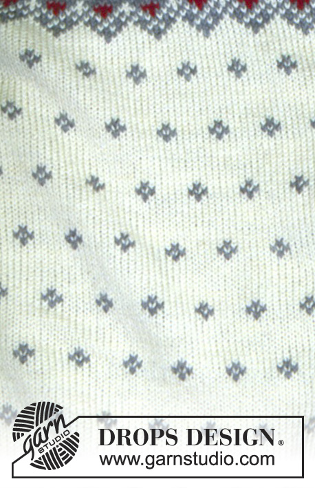 DROPS 32-8 - DROPS Dames- of herentrui met Noorse motieven van “Karisma”. Maat S – L. 