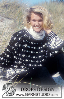 DROPS 35-14 - Drops Fair Isle Sweater in “Karisma Superwash ”