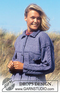 Free knitting and crochet patterns / DROPS 35-19