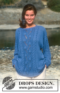 Free knitting and crochet patterns / DROPS 38-11