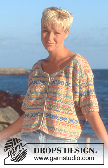 Free knitting and crochet patterns / DROPS 41-12