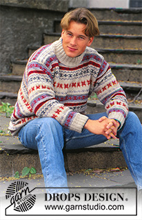 Free knitting and crochet patterns / DROPS 43-13