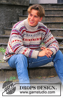 Free knitting and crochet patterns / DROPS 43-13