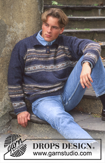 Free knitting and crochet patterns / DROPS 43-3