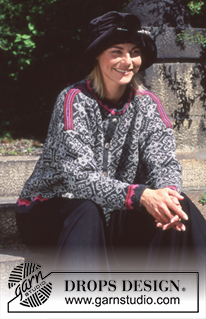 Free knitting and crochet patterns / DROPS 44-13
