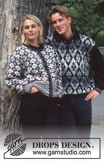 Free knitting and crochet patterns / DROPS 44-16