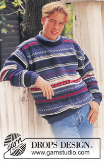 Free knitting and crochet patterns / DROPS 44-19