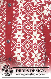 Stargazer / DROPS 47-22 - DROPS Jacket with star pattern in Karisma Superwash
