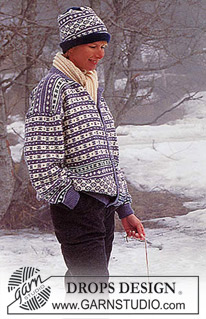 Free knitting and crochet patterns / DROPS 47-8
