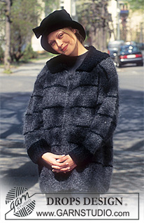 DROPS 48-18 - Jacket in Vienna and Cotton Chenille.