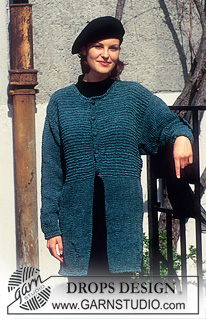 DROPS 48-19 - Jacket in Cotton Chenille
