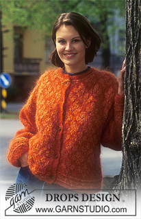 DROPS 49-10 - DROPS Cardigan in Vienna and Cotton Chenille.