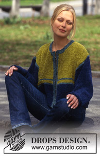 DROPS 49-6 - DROPS Cardigan in Cotton Chenille 