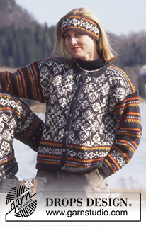 Free knitting and crochet patterns / DROPS 52-1
