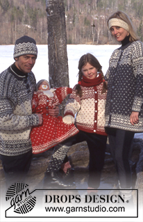 Children Nordic Cardigans / DROPS 52-21