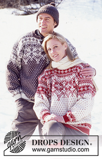 Free knitting and crochet patterns / DROPS 52-27