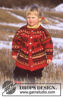 Children Nordic Cardigans / DROPS 52-30