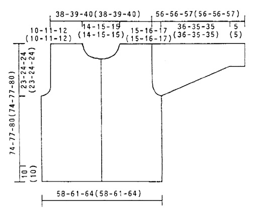 Diagram measurements for DROPS 54-14