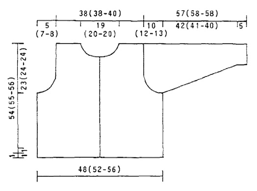 Diagram measurements for DROPS 54-18