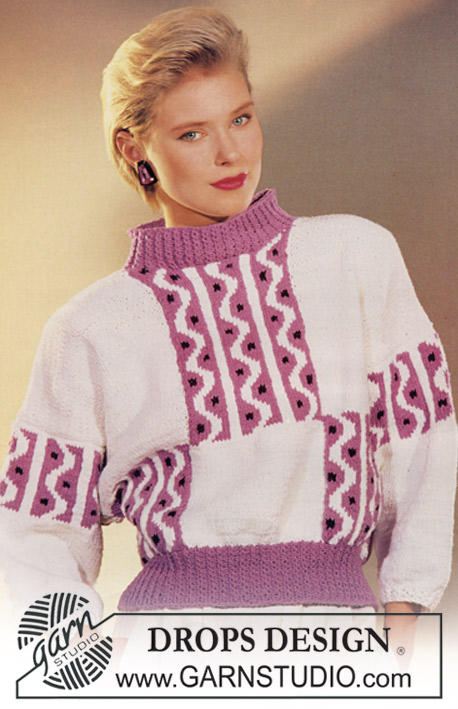 Free knitting and crochet patterns / DROPS 6-1
