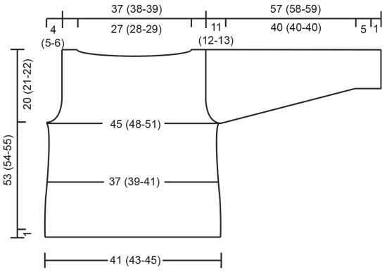 Diagram measurements for DROPS 60-20