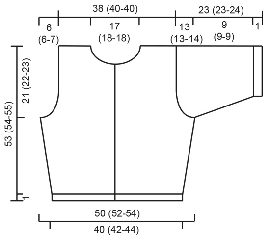 Diagram measurements for DROPS 61-12