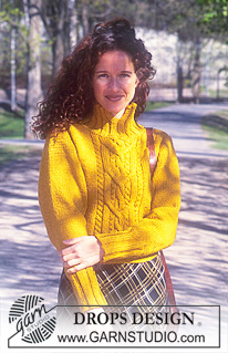 Park Stroll / DROPS 62-7 - DROPS Sweater in Karisma Superwash and Cotton Viscose