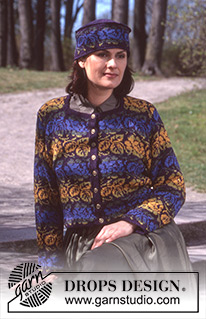 Free knitting and crochet patterns / DROPS 63-8