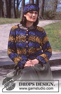 Free knitting and crochet patterns / DROPS 63-8