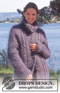 Free knitting and crochet patterns / DROPS 66-10