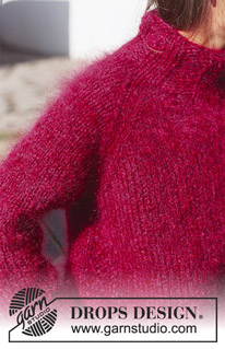 Free patterns using DROPS Alpaca Bouclé / DROPS 66-17