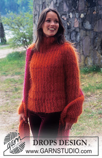 Free knitting and crochet patterns / DROPS 66-4