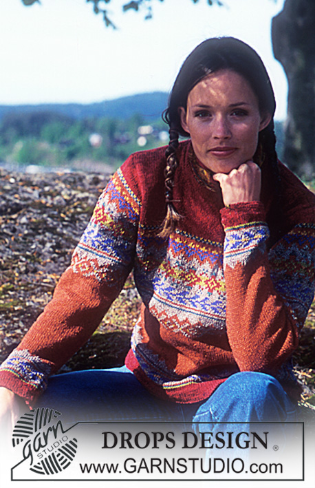 Free knitting and crochet patterns / DROPS 66-8