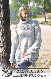 Free patterns using DROPS Alpaca Bouclé / DROPS 67-18