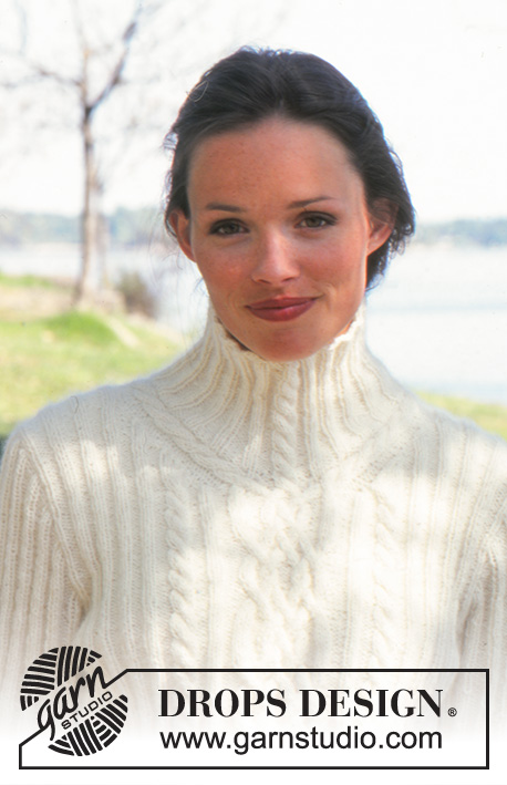 Keep it Together / DROPS 67-4 - Knitted Pullover in DROPS Angora-Tweed or DROPS Puna or DROPS Soft Tweed