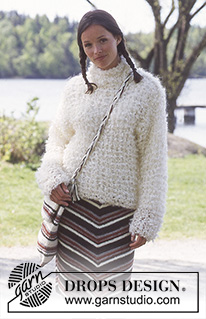 Free patterns using DROPS Alpaca Bouclé / DROPS 67-5