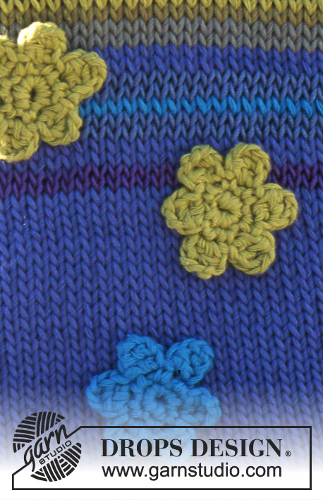 Springs Surrender / DROPS 68-17 - DROPS Paris ja Muskat lõngadest kootud džemper suurustele S kuni XL