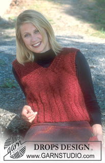 Free knitting and crochet patterns / DROPS 71-22