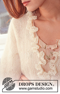 Morning Sunshine / DROPS 74-23 - DROPS Cardigan in Vivaldi 