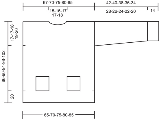 Diagram measurements for DROPS 75-15