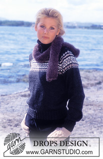 Free knitting and crochet patterns / DROPS 75-22