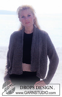 DROPS 76-17 - Cardigan DROPS en “Passion”