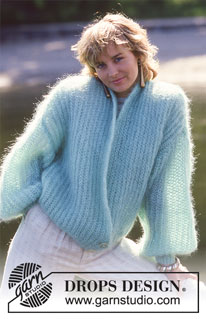 Free knitting and crochet patterns / DROPS 8-19